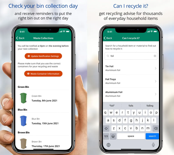 Bin Collection Mobile App